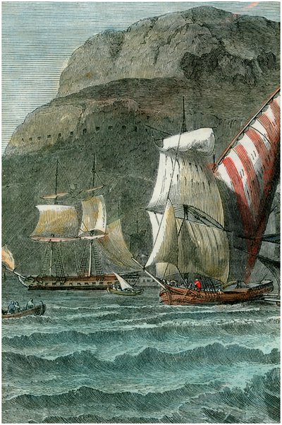 ジブラルタルの岩、c1880 作： Unbekannt