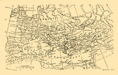 アウグストゥス時代のローマ帝国、c1930。 作： Unbekannt