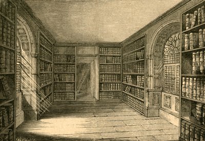 テンプルバーの上の部屋、1876年、1897年。 作： Unbekannt