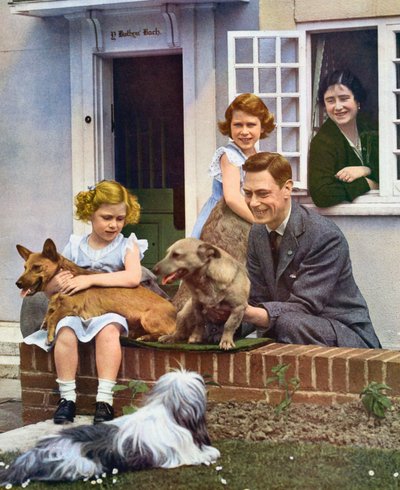 ウィンザーの王室、1930年代 作： Unbekannt