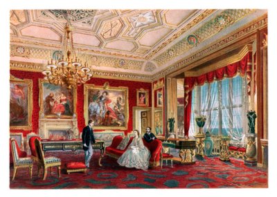 ウィンザー城のルーベンスルーム。 c1850-1910 作： Unbekannt