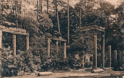 廃墟、ヴァージニアウォーター、ウィンザー、c1917 作： Unbekannt