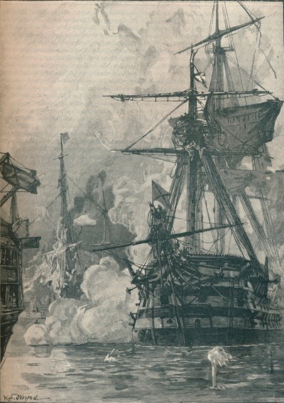 ロシア、トルコのシノップへの攻撃、1853年1906年 作： Unbekannt
