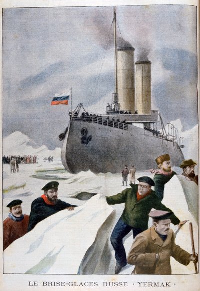 ロシアの砕氷船ヤーマック、1902 作： Unbekannt