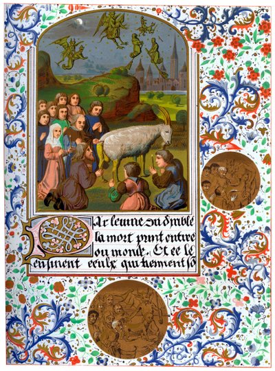 フランス、ヴォドワの安息日、13世紀1849年 作： Unbekannt