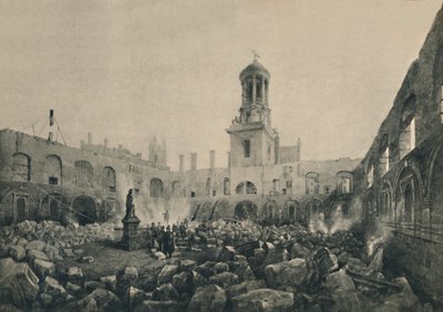 1838年、1928年の火災後の2回目の王立証券取引所 作： Unbekannt