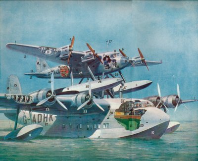 短メイヨ複合航空機、c1937 c1937 作： Unbekannt