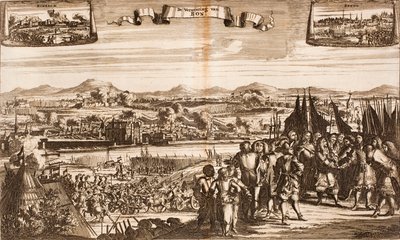 ボンの包囲、1689差出人：戦争の現場。 作： Unbekannt