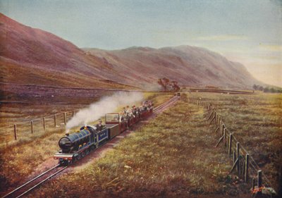 世界最小の旅客鉄道。カンバーランドのエスクデールで、1926年 作： Unbekannt