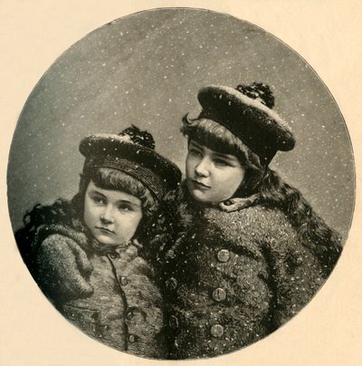 雪鳥のクリスマスツリー、1883年。 作： Unbekannt
