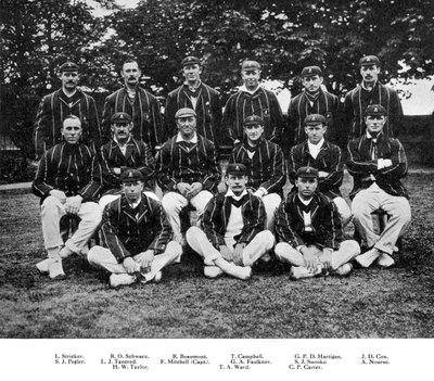 1912年の南アフリカのクリケットチーム 作： Unbekannt
