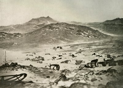 ウィンタークォーターでの吹雪の始まり、c1908、1909。 作： Unbekannt