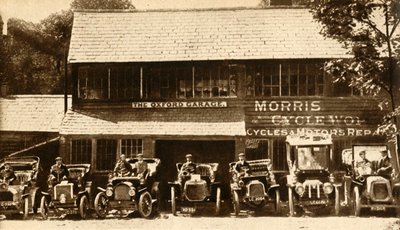 モリスモーターの出発点、1912年、1933年。 作： Unbekannt