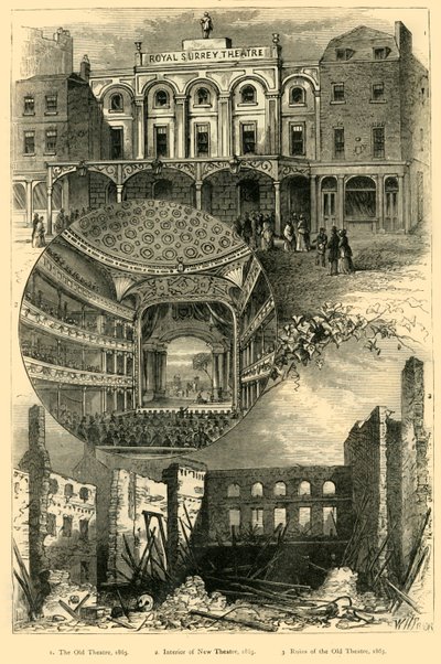 サリーシアター、c1878。 作： Unbekannt