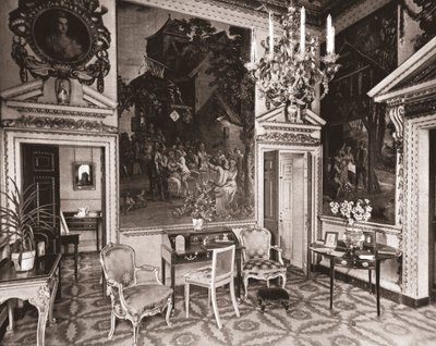 タペストリールーム、チズウィックハウス、ロンドン、1894。 作： Unbekannt
