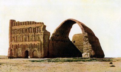 Taq-i Kisra、Ctesiphon、イラク、c1930s 作： Unbekannt