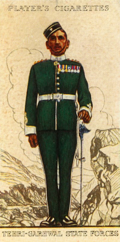 テリガルワール州軍、1936年。 作： Unbekannt