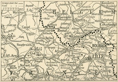 フランダースの戦争劇場、1914年、1920年。 作： Unbekannt