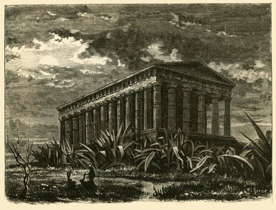 アテネのテセウム、1890年。 作： Unbekannt