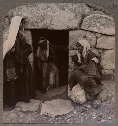 ラザロの墓、ベサニー、c1900 作： Unbekannt