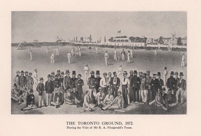トロントクリケット競技場、1872年、1912年 作： Unbekannt