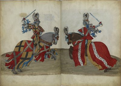 ルネダンジュのトーナメントブック、1447年頃 作： Unbekannt