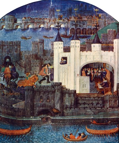 ロンドン塔、ロンドン橋、c1500、c1900-1920 作： Unbekannt