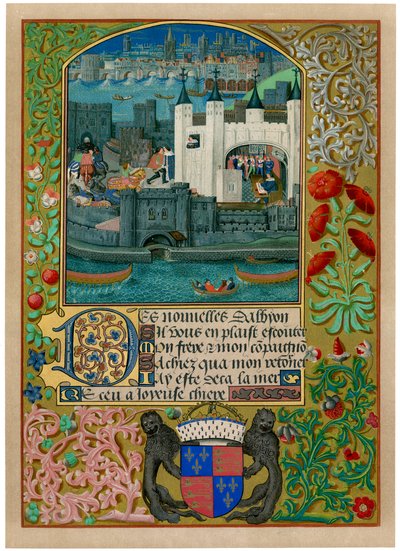 ロンドン塔、ロンドン橋、c1500、c1901 作： Unbekannt