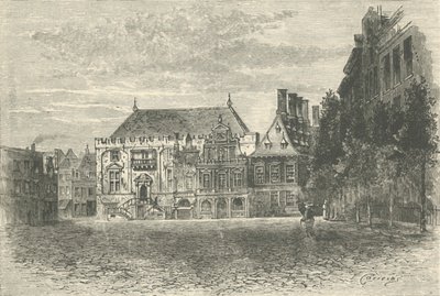 市庁舎、ハーレム、1890。 作： Unbekannt