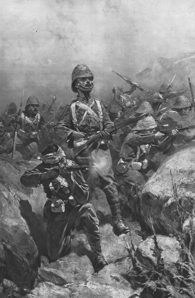 1899年から1901年までのトランスバール戦争：鋭い関与、1901年。 作： Unbekannt