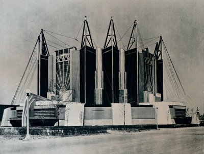 旅行と輸送の建物、1932年1933年。 作： Unbekannt