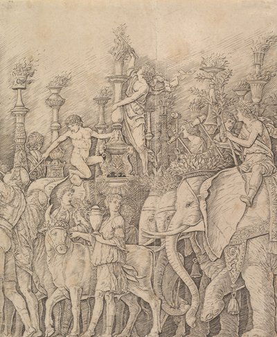 シーザーの勝利：象、ca。 1484-92。 作： Unbekannt