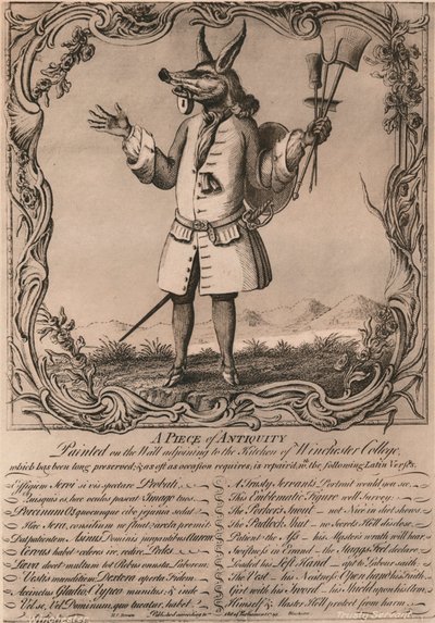Trusty Servant、1579年20世紀初頭 作： Unbekannt