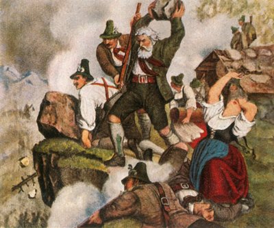 自由のためのチロル闘争、1809、1936。 作： Unbekannt