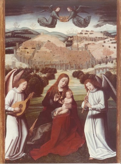 グラナダの聖母、c。 1500。 作： Unbekannt