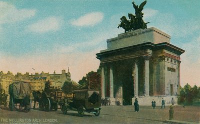 ウェリントンアーチ、ロンドン、c1910。 作： Unbekannt