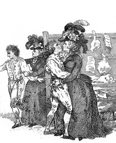 ウェストミンスター選挙、1780年代、c1920 作： Unbekannt