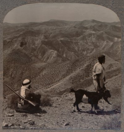 ユダヤの荒野とスケープゴートの場所、c1900 作： Unbekannt