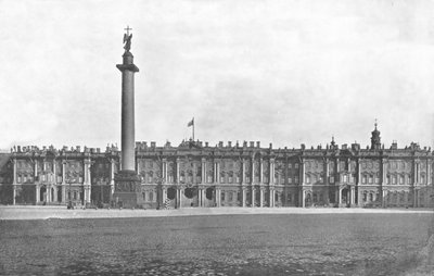 冬の宮殿、サンクトペテルブルク、ロシア、1895年。 作： Unbekannt