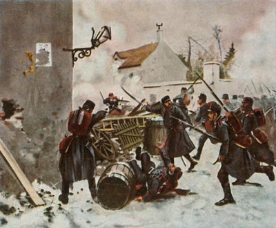 シャンピニーのヴュルテンベルク地区、1870年12月2日、1936年。 作： Unbekannt