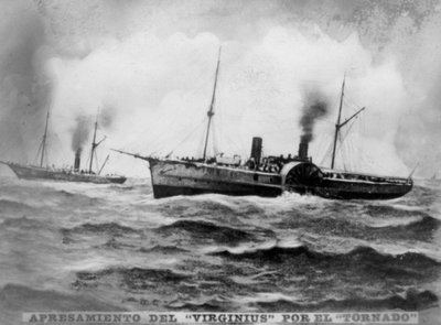 バージニアスの捕獲、1873年、1920年代 作： Unbekannt