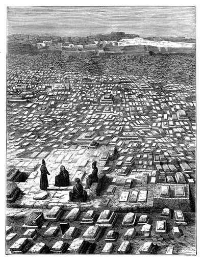メッカの墓地、c1890 作： Unbekannt