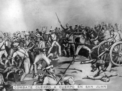 サンファンの戦闘、1898年、1920年代 作： Unbekannt