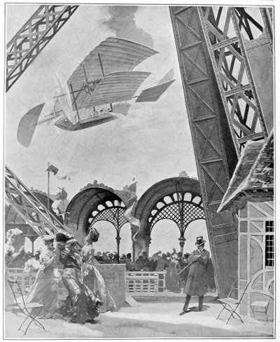 アンビグコミックでの空気の征服、1900 作： Unbekannt