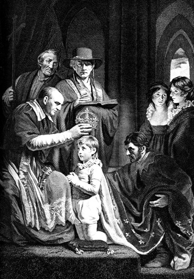イングランドのヘンリー6世の戴冠式、1422年1905年 作： Unbekannt