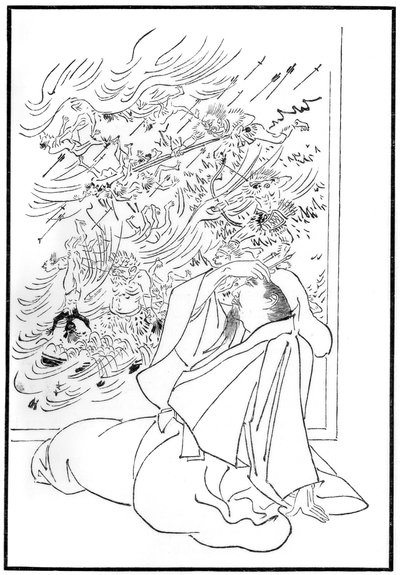 小瀬弘高の死、1886年 作： Unbekannt
