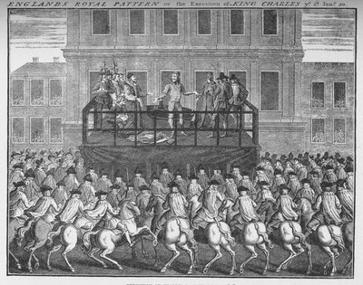 チャールズ1世の死刑、1649年1月30日、c1735 1903 作： Unbekannt