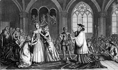 スコットランドの女王、メリーの処刑、1587年、18世紀 作： Unbekannt