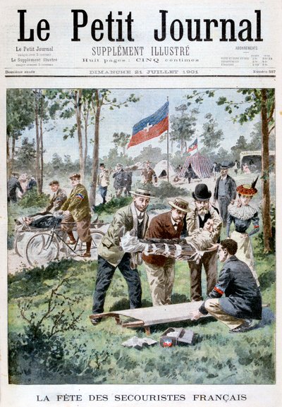 救急隊員のための祝祭、1901 作： Unbekannt