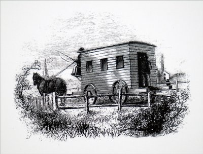 ジョージ・ステファンソンが作った最初の客車 作： Unbekannt